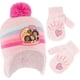 thumbnail image 1 of Set de Gorro y Manoplas de Invierno para Niñas Pequeñas Disney Princesas, 1 of 6