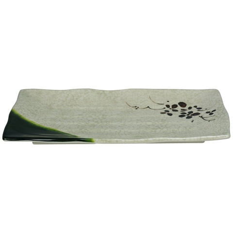 Plato Yanco Ho-2412 De Melamina Estilo Japonés, 28 X 20 Cm (Paquete De 36)