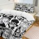 thumbnail image 1 of Sabo Bed Duvet Cover Funny Anime Cartoon Bedding Sets Lightweight 3 Piece Comforter Sets, 1 of 5