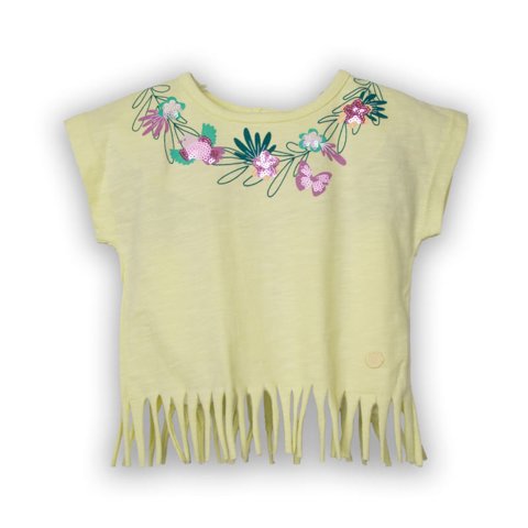 Polera Bebé Niña Verde Pillin