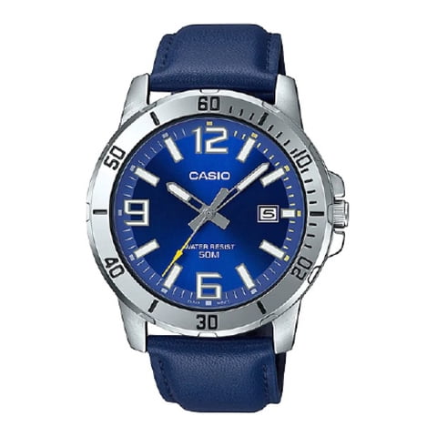 Reloj Analogo Azul Casio Mtp-Vd01L-2Bv