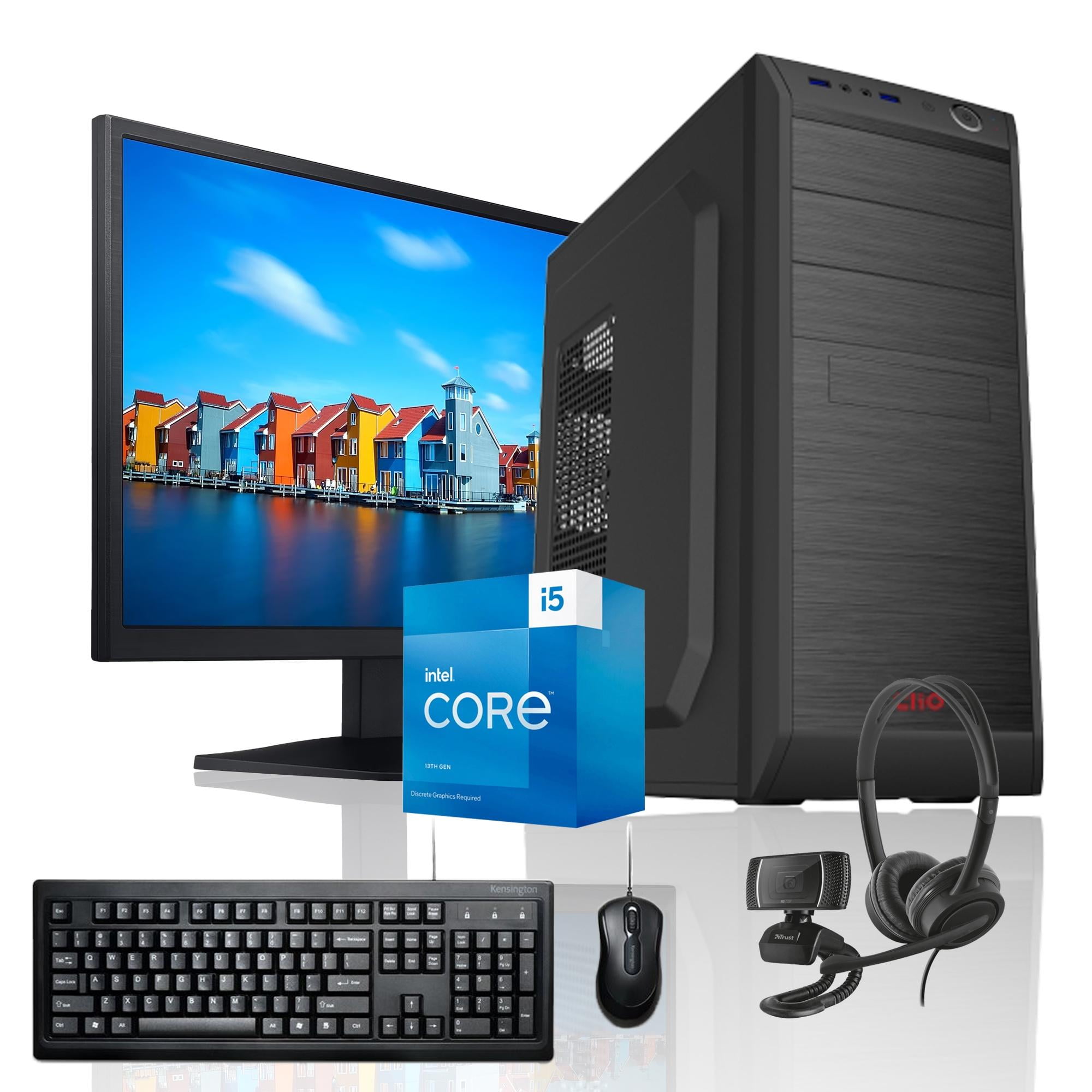 Pc + Monitor 22 + Perif: Intel Core I5 13400 8Gb 500Gb Uhd 730 Wifi