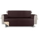 thumbnail image 1 of Funda de sofá Utopia Bedding reversible para 3 plazas, color chocolate, 1 of 3