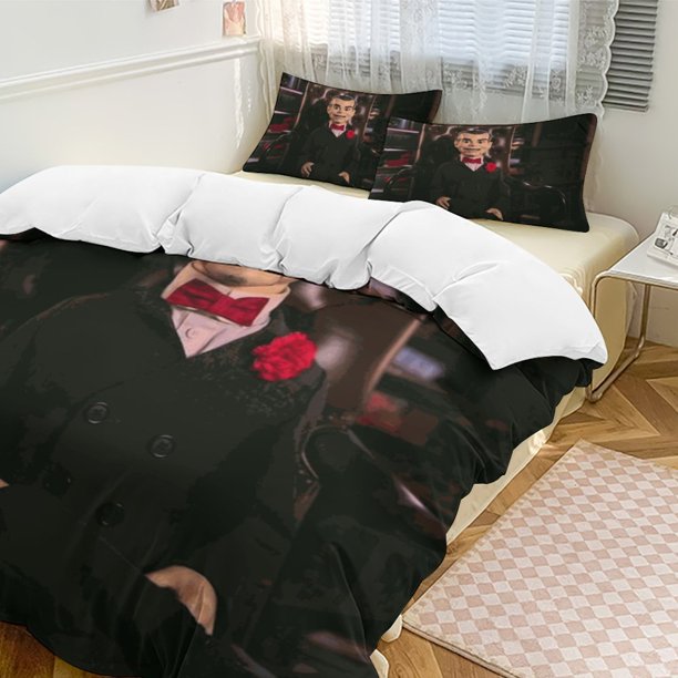 Goosebumps 3-Piece Bedding Set Warm And Comfortable Soft Duvet Cover Bed Set for Boys Girls Kids Adult Bedroom All Season