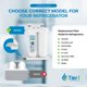 thumbnail image 3 of Refrigerador PureSource2 de nivel 1 con filtro de agua, paquete de 3 unidades, RWF1031, 3 of 5