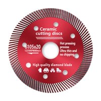 Ioensy - Disco De Corte Con Orificio Interior, Accesorio De Amoladora Angular De 20 Mm Para Cerámica De Vidrio, Rojo Jade