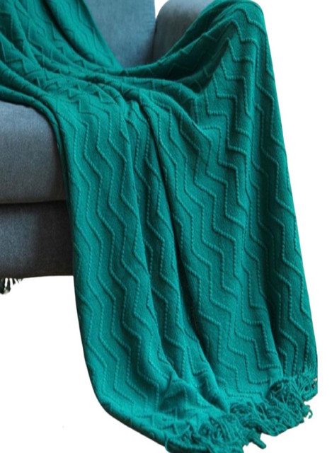 Decoideasemi Spa - Mantas Tejidas Para Decorar 127X152 Cm