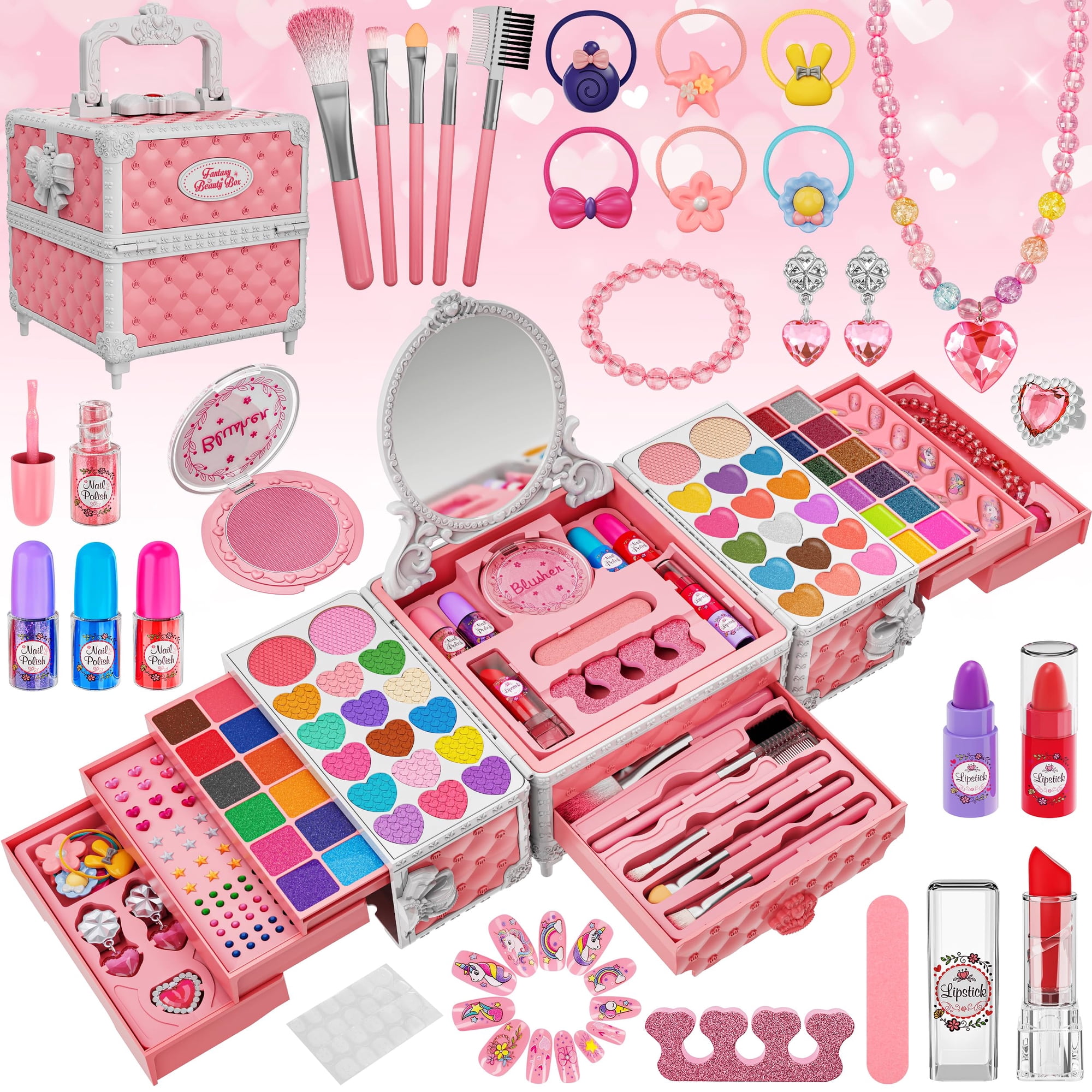 Kit De Maquillaje Kuovei 99 Unidades Niñas