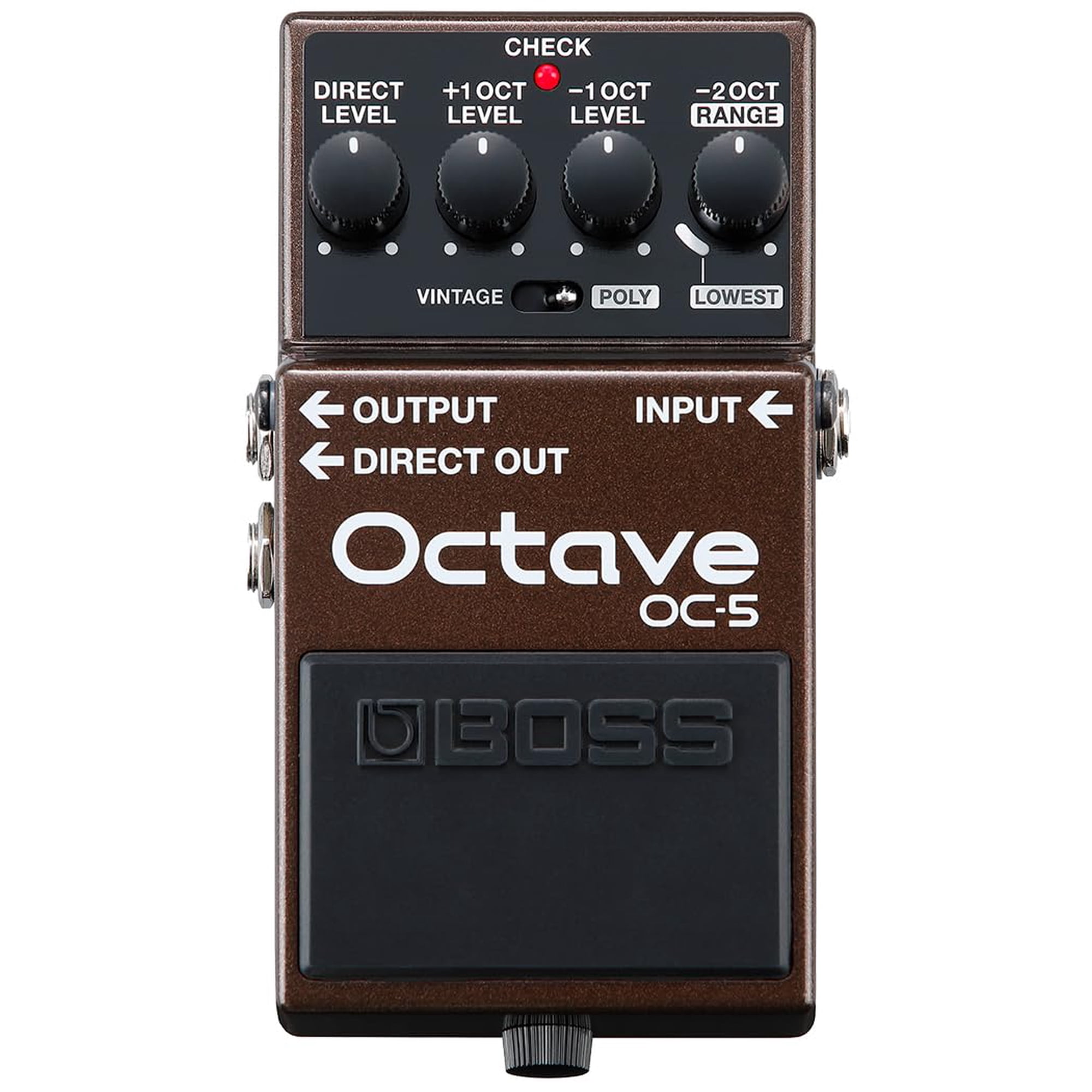 Pedal De Octava Boss Oc-5 Polifónico Para Guitarra/bajo