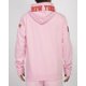 thumbnail image 3 of Sudadera con capucha para hombre Pro Standard NBA Knicks rosa de chenille con cremallera, 3 of 7