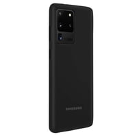 Funda Para Samsung Galaxy S20 Ultra 5G De Silicona Negra