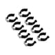 thumbnail image 1 of 8x Clips Soporte Soporte Lámpara Forma U Tubo LED Reemplazo T8, 1 of 6