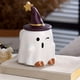 thumbnail image 1 of 1pc, Cute Cartoon Ghost Elf Coffee Mug with Lid - Perfect for Halloween, Summer, and Winter Drinks - Ideal Birthday Gift, 1 of 4