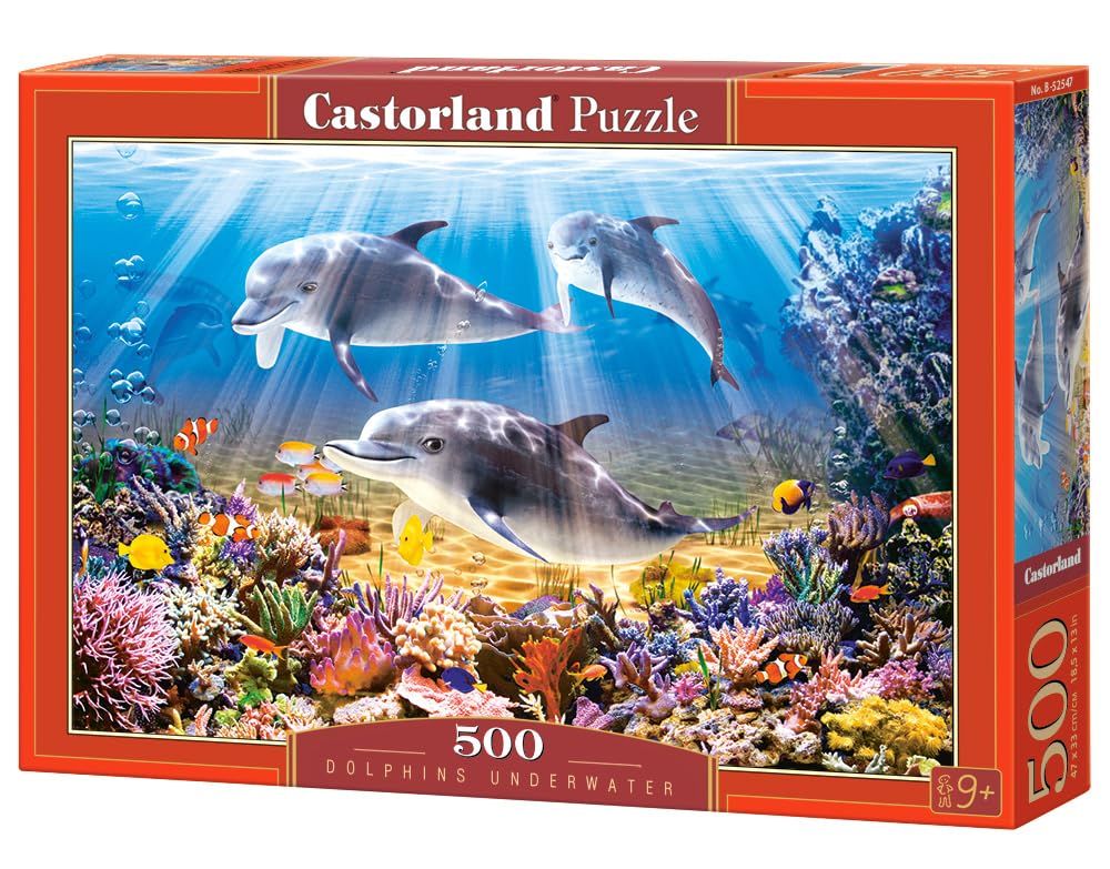 Puzzle Castorland El Mundo De Los Delfines 500 Piezas