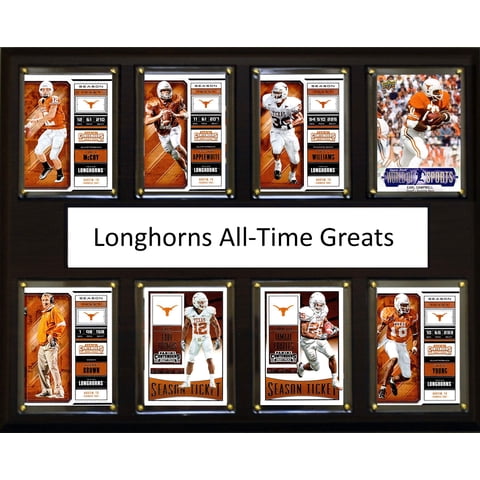 Placa C&I Collectables De La Ncaa Texas Longhorns, La Mejor De Todos Los Tiempos