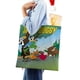 thumbnail image 4 of Speed Buggy Bolso de tela con estampado de lienzo para mujer, bolsa de compras reutilizable y estética, con cremallera interior, regalo para mujer,40*40cm., 4 of 6