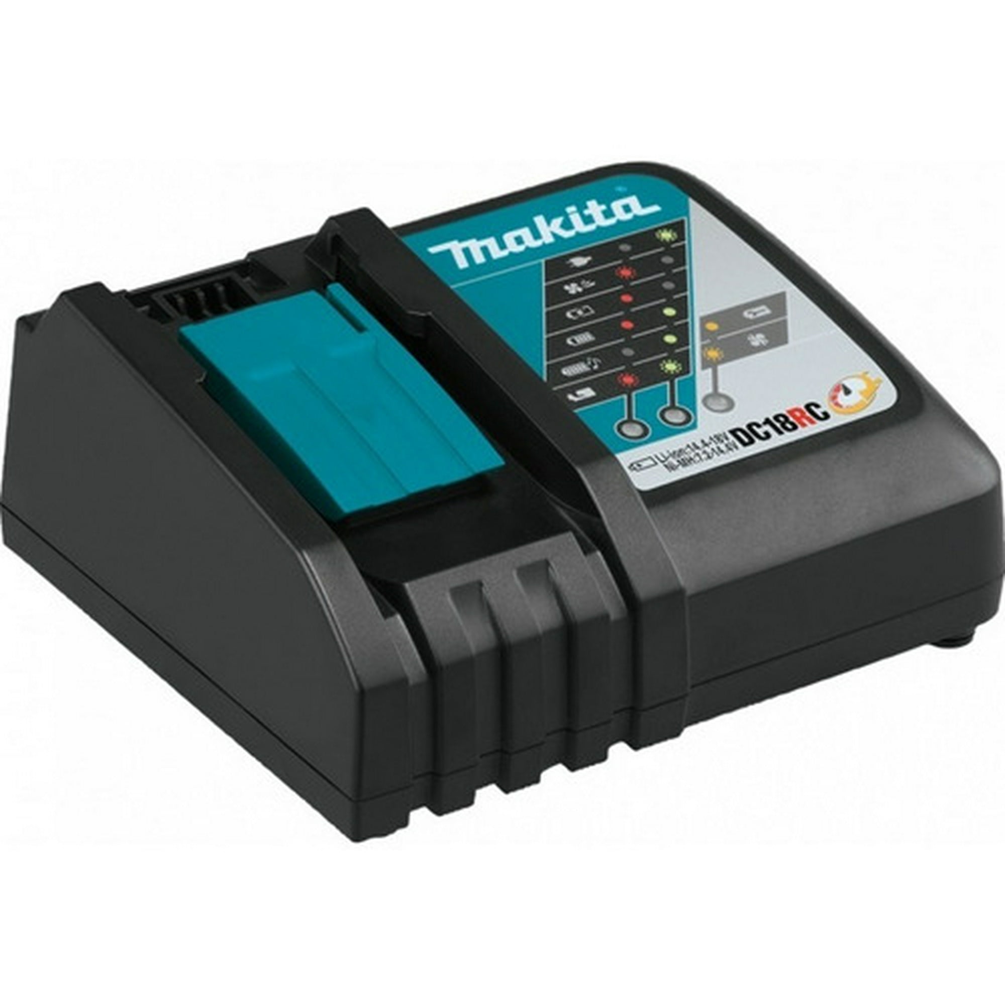 Makita - Cargador De Bateria Dc18rc 18v Lxt Litio-ion Rapido
