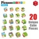 thumbnail image 3 of Cubo magnético PicassoTiles 6 en 1 con temática de dinosaurios para niños a partir de 3 años, 3 of 8