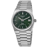 Reloj Tissot Prx T-Classic Powermatic 80 Green Dial Automatic T137.207.11.091.00 100M Unisex Watch