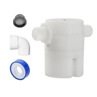 Magideal - Válvula De Control De Nivel De Agua Jyn15, Válvula De Flotante Automática De Control De Válvula De Agua Pequeña Premium De 1/2 ""Pp Para Piscina