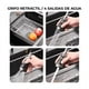 thumbnail image 2 of Lavaplatos Con Llave Moderno 100x48 Y Lavavasos Accesorios Negro, 2 of 6
