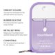 thumbnail image 5 of Estuche de Silicona para Spray de Manos Touchland con Llavero, 30 ml - Purple Haze, 5 of 5