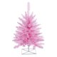 thumbnail image 1 of Árbol de Navidad artificial Vickerman de 60 cm rosa sin luces PVC, 1 of 2
