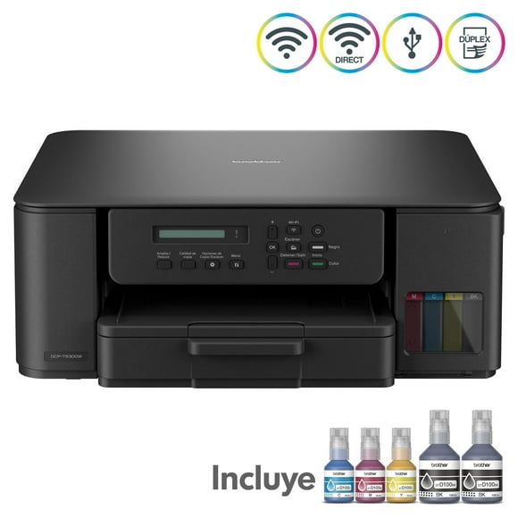 Impresora Multifuncional Inyección de tinta DCP-T530DW Negro
