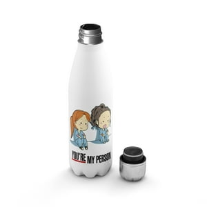 Creango - Botella Agua Termica Greys Anatomy 4 De Acero Inoxidable