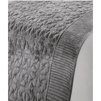 Genérico - Piecera Polar Tela Reversible 95X210 Cm Color Gris