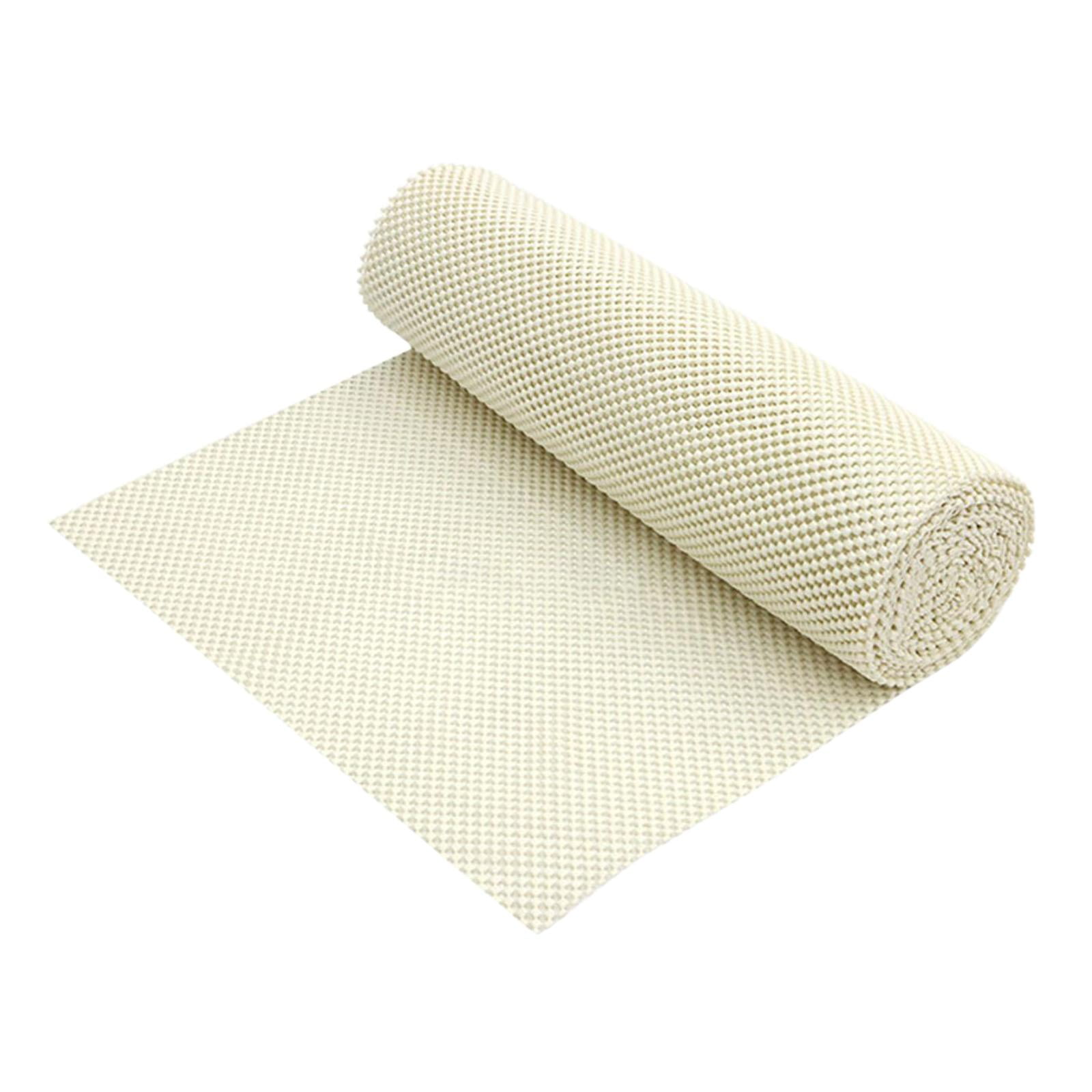 Magideal - Esterilla De Pilates Antideslizante, Almohadilla Antideslizante Para Muebles, Inserto De Mango Portátil Recortable, Inserto De Cajón Y Estante Para Ha Beige