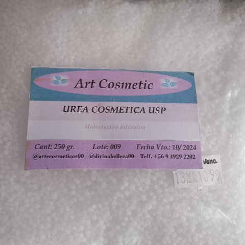 Urea Cosmeticas 250 G.