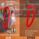 thumbnail image 4 of Calcomanías de letras Llewyn, 730 piezas, impermeables, rojas, 2.54 cm, 4 of 6