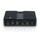 thumbnail image 2 of Adaptador de audio Vantec NBA-200U USB externo 7.1 canales negro, 2 of 5