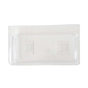 Magideal - Caja Contenedor De Almacenamiento Organizador Sin Perforaciones, Estante De Control Remoto Montado En La Pared Para Cosméticos, Teléfono Móvil, Lápiz Largo 22X12X55 Cm.