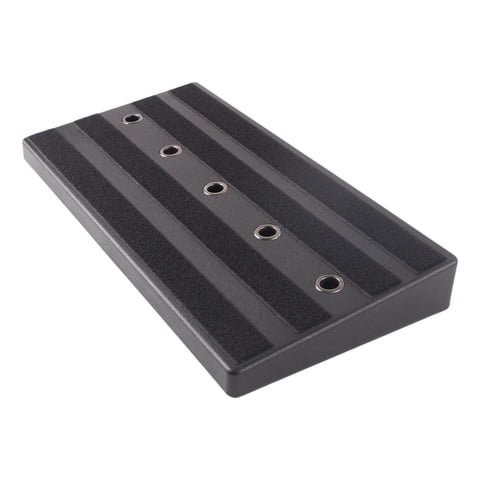 Magideal - Consejo De Guitarra Pedal Pedalboard Pedalboard Multifunción Suministro De Cable Universal Fácil De Transportar Para Suministros De Guitarra Eléctrica Negro