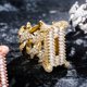 thumbnail image 5 of Anillos de Moda de Lujo con Brillo Estilo Punky de Rapero para Hombre Chapados en Oro de 18K Brillantes con Acabado Helado Hip Hop Zirconia Cúbica Anillos de Compromiso para Hombre, 5 of 8