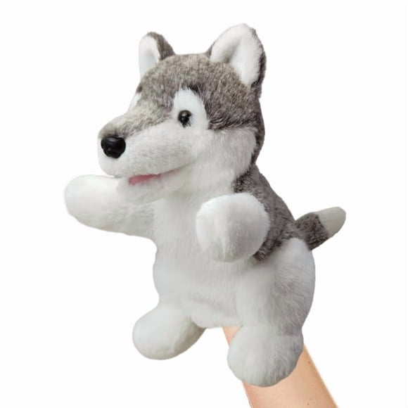 Títere De Mano De Peluche Con Boca Móvil 25 Cm