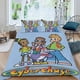 thumbnail image 2 of Ciberperseguimiento Conjunto de sábanas temático, trío de piezas, cómodo y amigable con la piel, diseño único, regalo de decoración para el hogar para familiares, amigos y fans,173cm *218cm, 2 of 6
