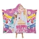 thumbnail image 1 of JOJO Siwa Manta Capa con Capucha Anti-Bolitas, Manta de Lana Ártica Suave, Manta Portátil de Felpa Ligera y Lujosa, Poncho para Siesta en Casa y Oficina, 100*130cm, 1 of 6