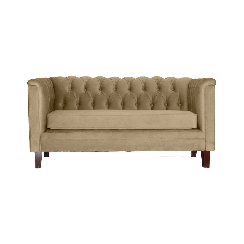 Barra Design - Sofá Victoria 2C Felpa Tostado