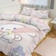 thumbnail image 1 of Cartoon Cinnamoroll Bedding Set Comforter Duvet Cover Set Quilt Cover for Kids Teens Bedroom Decoration, 1 of 5