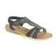 thumbnail image 3 of Sandalia Chalada Mujer Alka-1 Negro Plano, 3 of 6