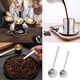 thumbnail image 4 of Juego de cucharas medidoras para café: 1 cucharada (15 ml) y 2 cucharadas (30 ml) - Cuchara medidora de café de acero inoxidable - Paquete de 2, 4 of 5