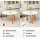 thumbnail image 4 of Uxcell 24 Paquete de Deslizadores de Muebles Adhesivos, Deslizadores de Muebles Redondos de 1" para Sillas, Almohadillas Deslizantes Reutilizables, Negro, 4 of 7