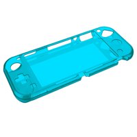 Funda Dura Transparente Aaronmei Nintendo Switch Lite Azul Transparente