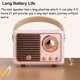 thumbnail image 4 of Altavoz Bluetooth Retro Portátil Inalámbrico Rosa, 4 of 8