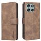 thumbnail image 1 of Funda Billetera para Motorola Moto G56 Protección RFID y Soporte Ajustable Marrón, 1 of 6