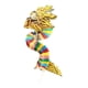 thumbnail image 2 of Juguete De Danza Del Dragón Del Dragón De La Danza Del Papel Del Estilo Chino Para La Celebración Del Restaurante 80 Cm De Oro, 2 of 3
