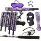 thumbnail image 5 of Sexy Leopard Pattern Leather Plush BDSM Bondage Set with Handcuffs, Whip, Nipple Clip, and Headgear - Adult Sex Game Accessories for Exploring Your Desires, 5 of 5